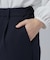 【セレモニー/通勤/S-3L】カットジョーゼットテーパードパンツ
