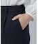【セレモニー/通勤/S-3L】カットジョーゼットテーパードパンツ