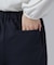 【セレモニー/通勤/S-3L】カットジョーゼットテーパードパンツ