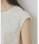 フラワーチュール刺繍ペプラムブラウス【洗える】