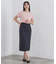《美人百花掲載》クールタッチ短丈ビジューTシャツ【洗濯機洗い/接触冷感】