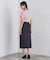 《美人百花掲載》クールタッチ短丈ビジューTシャツ【洗濯機洗い/接触冷感】