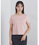 《美人百花掲載》クールタッチ短丈ビジューTシャツ【洗濯機洗い/接触冷感】