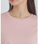 《美人百花掲載》クールタッチ短丈ビジューTシャツ【洗濯機洗い/接触冷感】
