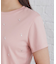 《美人百花掲載》クールタッチ短丈ビジューTシャツ【洗濯機洗い/接触冷感】