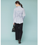《andGIRL掲載》ビスチェレイヤードロングシャツ【洗濯機洗い可】
