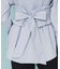 《andGIRL掲載》ビスチェレイヤードロングシャツ【洗濯機洗い可】