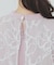 フラワーチュールドッキングフレアワンピース【洗濯機洗い可】