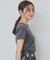 ワンポイントロゴ刺繍Tシャツ【UV/接触冷感/洗濯機洗い可】