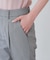 《6色展開/XS-LLサイズ》コンパクトストレッチテーパードパンツ【洗濯機洗い可/吸水速乾/透け防止/イージーアイロン】