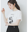 ねこプリントTシャツ【洗濯機洗い可】