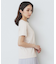 パール調刺繍ロゴTシャツ【汗ジミ防止/吸水速乾/接触冷感/UVケア/洗濯機洗い可】