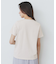 パール調刺繍ロゴTシャツ【汗ジミ防止/吸水速乾/接触冷感/UVケア/洗濯機洗い可】