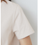 パール調刺繍ロゴTシャツ【汗ジミ防止/吸水速乾/接触冷感/UVケア/洗濯機洗い可】