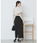 《7色展開/S-LLサイズ》フリルタックスリーブキーネックブラウス【吸水速乾/洗濯機可/イージーアイロン/抗ピル】