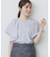 《7色展開/S-LLサイズ》フリルタックスリーブキーネックブラウス【吸水速乾/洗濯機可/イージーアイロン/抗ピル】