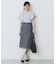 《7色展開/S-LLサイズ》フリルタックスリーブキーネックブラウス【吸水速乾/洗濯機可/イージーアイロン/抗ピル】