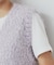 《Can Cam掲載》フリンジシャギーコンパクトベスト【洗濯機洗い可】