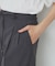 ストレッチ2タックワイドパンツ【洗濯機洗い可/接触冷感/吸水速乾】