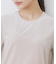 《andGIRL掲載》ベロアボクシーTシャツ【洗濯機洗い可】