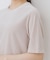 《andGIRL掲載》ベロアボクシーTシャツ【洗濯機洗い可】