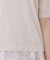 《andGIRL掲載》ベロアボクシーTシャツ【洗濯機洗い可】