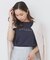 《S-LLサイズ》フロッキーロゴTシャツ【接触冷感/UVケア/洗濯機洗い可】