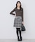 チェックツィードスカート/セットアップ対応【洗える】