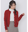 ビジュークルーネックカーディガン【洗濯機OK】《7col/XS～LL》