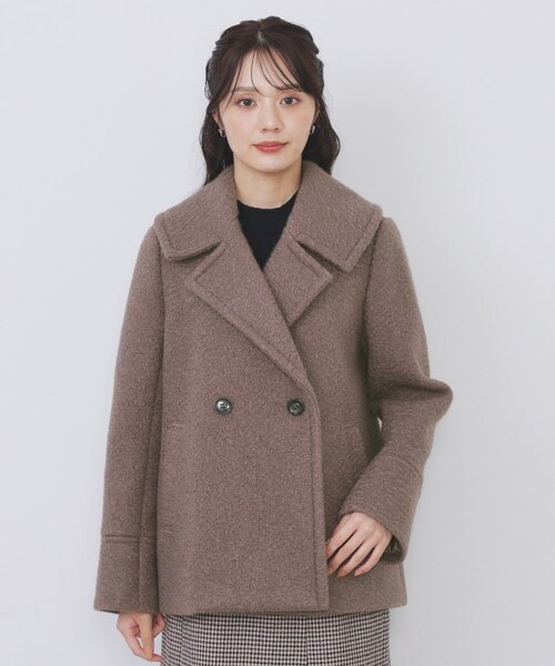 ブークレミドルコート【洗える】｜インデックスの通販｜&mall（アンド