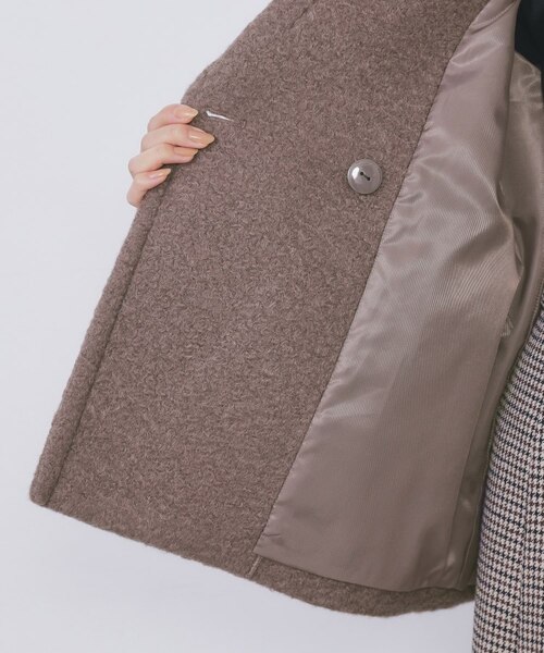 ブークレミドルコート【洗える】｜インデックスの通販｜&mall（アンド