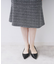 ≪通勤・セレモニー/セットアップ対応≫フレアツイードスカート【洗濯機OK】