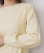 ラメスカラップビジューデザインニット【洗濯機OK】《6col/S～LL》