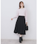 フレアスカート【洗濯機OK/防シワ/イージーアイロン】