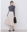 フレアスカート【洗濯機OK/防シワ/イージーアイロン】