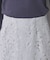 フラワーレースタイトスカート【洗濯機OK】
