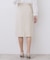 アシンメトリーストレッチタックスカート/セットアップ対応【洗濯機OK/防シワ/イージーアイロン】