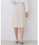 アシンメトリーストレッチタックスカート/セットアップ対応【洗濯機OK/防シワ/イージーアイロン】