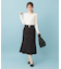 トレンチマーメイドフレアスカート【洗濯機OK/イージーアイロン】