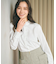 ブロードフロントフリルブラウス【洗濯機OK】《5col》