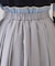 ビット付きダブルプリーツスカート【洗濯機OK／イージーアイロン】
