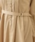 ベルト付きタックシャツワンピース【洗濯機OK・イージーアイロン】