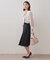 セットアップ対応 アシメタックAラインスカート【洗濯機OK・防シワ】