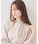 アシメボウタイブラウス【洗濯機OK/イージーアイロン】