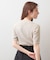 UVケア バイカラーケーブルニット【洗濯機OK】《6col》