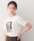 転写箔プリントTシャツ【洗濯機OK／接触冷感／UVケア】