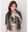 転写箔プリントTシャツ【洗濯機OK／接触冷感／UVケア】