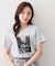 転写箔プリントTシャツ【洗濯機OK／接触冷感／UVケア】