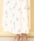 中花マーメイドロングスカート【洗濯機OK／イージーアイロン】