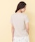 【接触冷感】ビッグロゴ刺繍ビジュー付きTシャツ《洗濯機OK／UVケア》